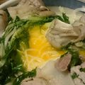 ユゥチィ's cooksnap of when they made 豚と水菜で簡単♬キレイなお月見にゅう麺.