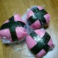 フランス語で虹's cooksnap of when they made 簡単！かわいい♡ビアソーセージおにぎり♫.
