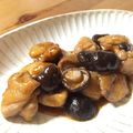 まじゅじゅ's cooksnap of when they made トロッ❤フライパンで椎茸と鶏肉の照り煮.
