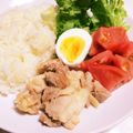 むむちゃん★'s cooksnap of when they made 炊飯器で簡単★シンガポールチキンライス風.