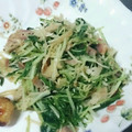 なおころピッコロ's cooksnap of when they made 水菜とベーコンの炒め物.
