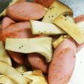 myとんすけ's cooksnap of when they made エリンギとベーコンのバター炒め.
