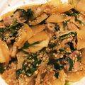やまときゃろ's cooksnap of when they made ご飯が進む！豚肉と大根のガーリック旨炒め.