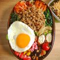 しょうちぐちゃん's cooksnap of when they made 簡単レンジでミックスナムルとビビンバ。.