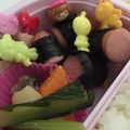 ＊kanakana＊'s cooksnap of when they made 海苔ウインナー♡隙間に可愛い.