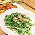 クックパッドごはん部's cooksnap of when they made きのこと水菜のサラダ.