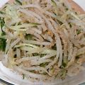 kimimaruo's cooksnap of when they made ∮ もやしときゅうりのღ胡麻ナムル ∮.