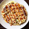 はるのぱ's cooksnap of when they made グルテンフリー。米粉でお好み焼き。.