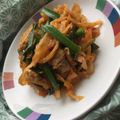 AYATORI's cooksnap of when they made 乾物アレンジ　切干大根の豚キムチ.