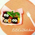 LiLiCo2's cooksnap of when they made 豚肉の野菜巻き 味噌マヨ添え.
