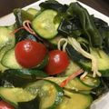 ＊ずみちゃん＊'s cooksnap of when they made 子どもも大好き！胡瓜とワカメの酢の物.