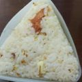 あゆたっくん's cooksnap of when they made 梅マヨ＆チーズ☆おにぎり.
