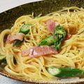 yutotoyu's cooksnap of when they made 簡単！クリームチーズとたまごのパスタ.