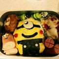 ころちゃんママ07's cooksnap of when they made キャラ弁 ミニオン♪( ´▽｀).