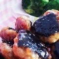 chiemi0908's cooksnap of when they made 甘酢がおいしい♪簡単・鶏つくねの磯辺焼き.