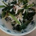 ゆっきぃ～'s cooksnap of when they made 簡単時短◎じゃこ＆ほうれん草のお浸し.