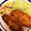クック1DRMF1☆'s cooksnap of when they made 大葉とチーズのとんかつ！.