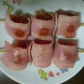 Ririal's cooksnap of when they made トマトベーコン（アウトドア料理）.