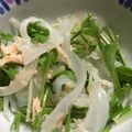 bambina117's cooksnap of when they made 下中産新玉葱とツナの水菜ちゃんサラダ.