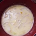りくそーたまま's cooksnap of when they made ザ☆シンプル＾Ｏ＾新玉のミルク味噌スープ.