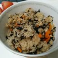 akilondon's cooksnap of when they made 鉄分たっぷり♪ 沖縄風炊き込みゴハン.