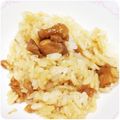 ニイーナ's cooksnap of when they made 簡単かしわ飯（ゑびすの吟上醤油）.