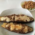 クリームしちゅう's cooksnap of when they made ♡豚ミンチのナスボート♡.