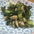タカルン's cooksnap of when they made わかめとツナときゅうりの和え物☆.