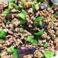 くま・モン子's cooksnap of when they made バジル香る♪茄子と豚肉の味噌炒め.
