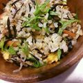 かりがりんこ's cooksnap of when they made リメイク❤️ひじきの煮物DE梅ひじき炒飯.