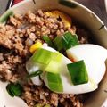 よこ♡'s cooksnap of when they made m豚ひき肉のピリ辛丼.