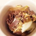 あひみはと's cooksnap of when they made めんつゆで簡単♪牛肉とゴボウのすき煮♪.