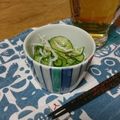 ダイナマイト漆黒's cooksnap of when they made きゅうりとじゃこの酢のもの.