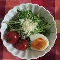 kco_1978's cooksnap of when they made クレソンと豆苗のチーズサラダ.