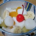 peromi♡'s cooksnap of when they made 濃厚☆簡単ミルク寒天のフルーツポンチ.