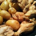 たにたーに's cooksnap of when they made 手羽元とジャガイモの煮込み.
