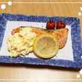 Yukachin®'s cooksnap of when they made 鮭のムニエル♡タルタルソースがけ〜.