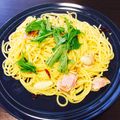 ゆーか1107's cooksnap of when they made ＊冷蔵庫にあるもので＊簡単ペペロンチーノ.