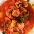 なち時雨＠'s cooksnap of when they made 簡単！たっぷり野菜とチキンのトマト煮込み.