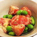 みぅ㌧'s cooksnap of when they made トマトと枝豆の胡麻味噌ゆず胡椒マヨ和え.