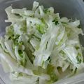 4double5's cooksnap of when they made 白菜の芯のサラダ.