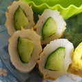 peaなっつ's cooksnap of when they made お弁当用☆ちくわにきゅうり.