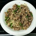 クック66KO3S☆'s cooksnap of when they made 牛肉のピリ辛マヨネーズ炒め.