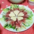あめちぃーーーーー's cooksnap of when they made ♡生ハムで!野菜巻♡ササッと簡単おつまみ.