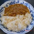 まいつか's cooksnap of when they made ごぼうとトマトの挽肉カレー.