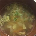 hmaotabiga's cooksnap of when they made キャベツと玉ねぎのコンソメスープ.