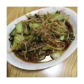 クックWWBH4T☆'s cooksnap of when they made 簡単節約☆鶏ひきもやしとチンゲン菜炒め.