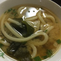 hmaotabiga's cooksnap of when they made ＊うどんと油揚げの味噌汁＊.