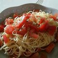 おろくにける's cooksnap of when they made 簡単！さっぱり冷製パスタ☆.