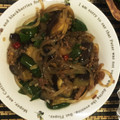 ｶｯｼｨｰ's cooksnap of when they made なすとピーマンの春雨炒め.